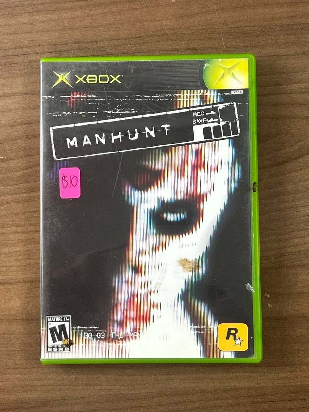 Manhunt Original Xbox 2004 Rockstar Games NTSC Complete Case No Manual